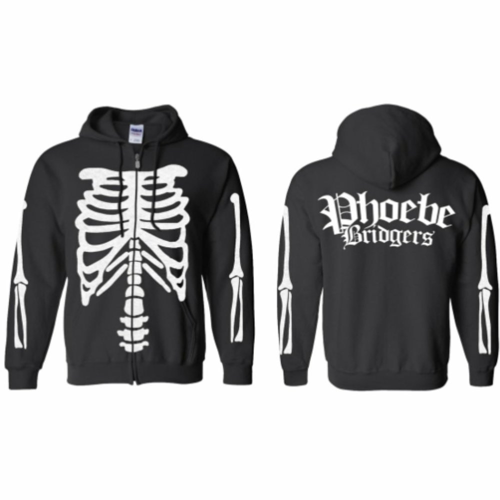 Phoebe Bridgers Zip Up Sweatshirt